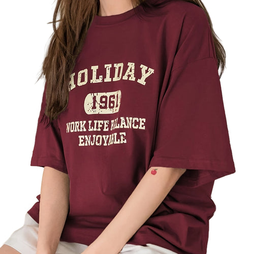 חולצת רטרו משוחררת