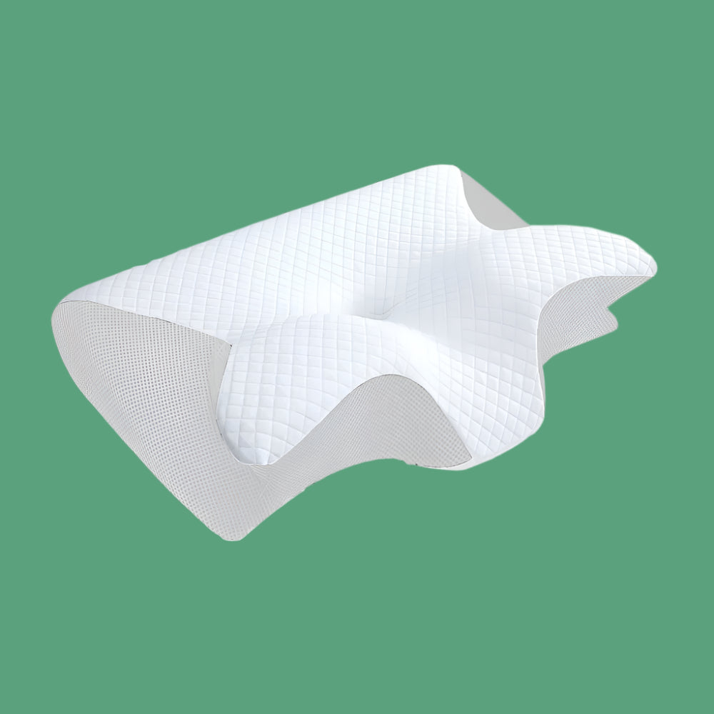 Butterfly Sleep Memory Neck Pillow Slow Rebound Comfortable Memory Foam Sleep Pillow Cervical Orthopedic Neck Massage Bed Pillow