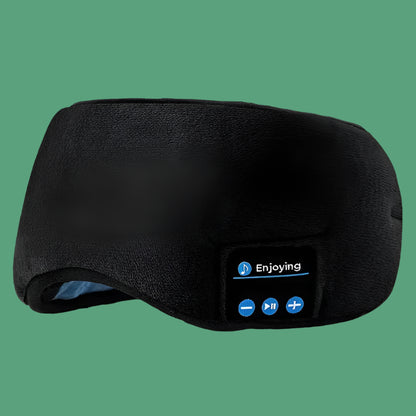Bluetooth Wireless Headphones Sleeping Eye Mask Earphones Smart Music Sleep Headband Soft Elastic Eye Cover Headset Yoga Travel