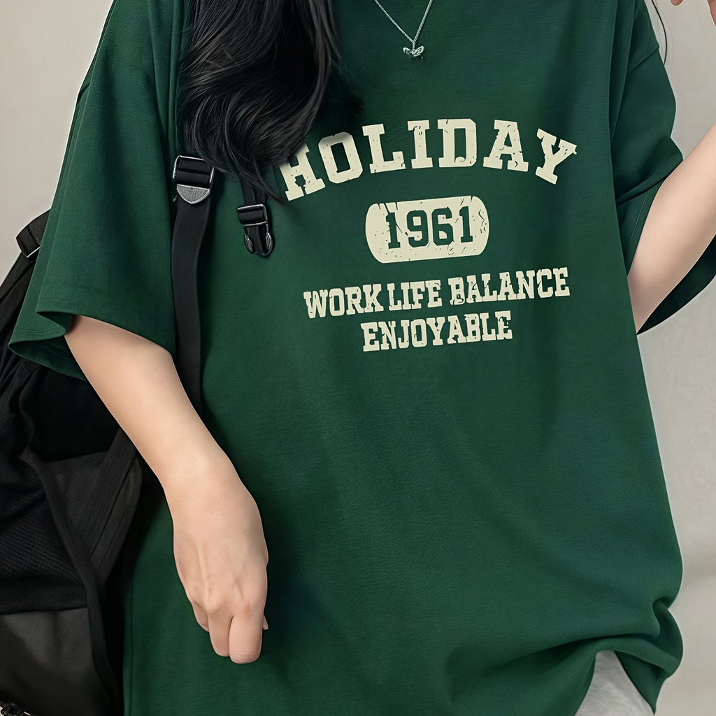 חולצת רטרו משוחררת