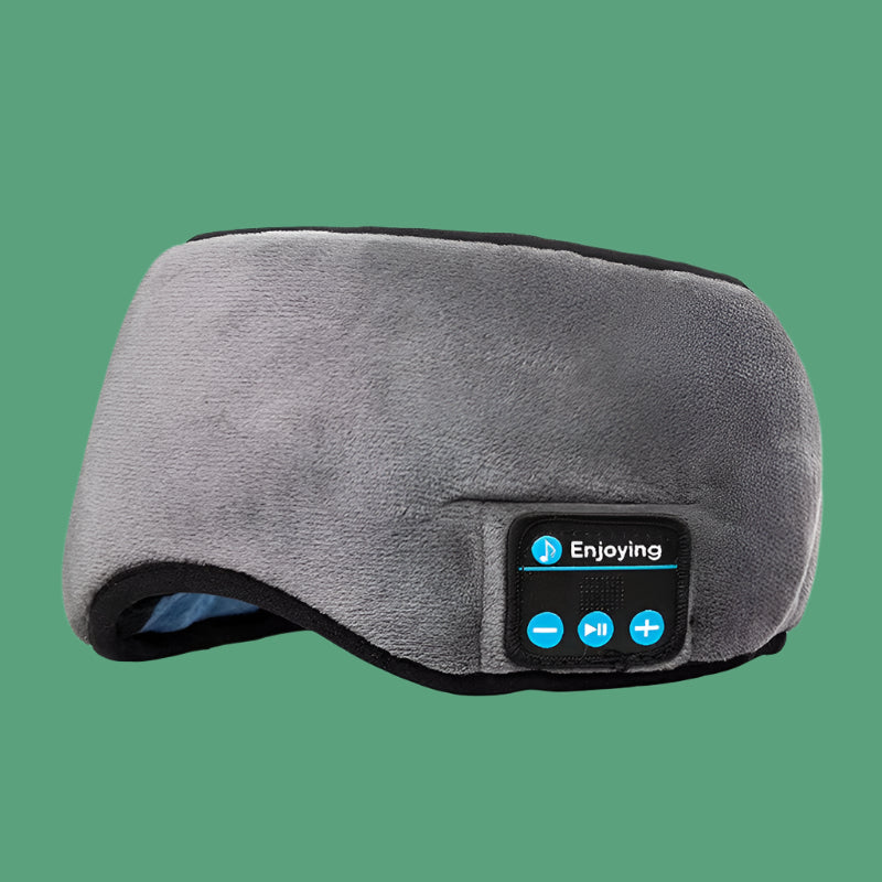 Bluetooth Wireless Headphones Sleeping Eye Mask Earphones Smart Music Sleep Headband Soft Elastic Eye Cover Headset Yoga Travel