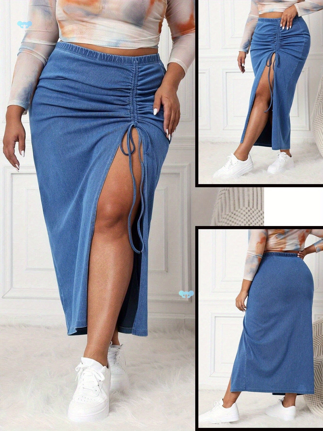 חצאית ג’ינס קז’ואל